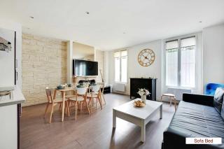 Charmant Appartement au Bord du Canal Saint-Martin - París - 6