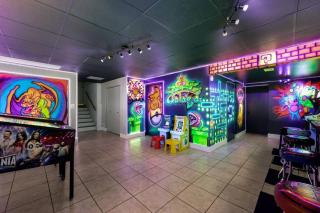 New Bensenville Home by O'Hare Airport with Indoor Pool, Sauna, and Arcade - 1