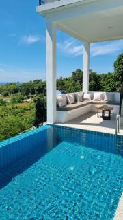 Sunset villa rooftop with swimming pool & Seaview - 9