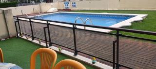 apartamento con terraza y acceso directo a la piscina y a 50 m de la playa - Miami Platja - 1