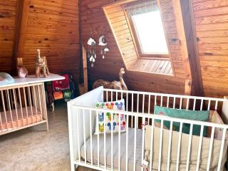 Appartement une chambre plus une chambre bébé ou enfant trois ans à la campagne au calme - Cléguérec - 3