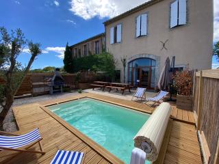 Maison, canal du midi piscine - Homps - 0