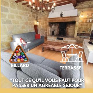 Maison de Village 18ème Siècle Familiale 3 Chambres - Mus - 0