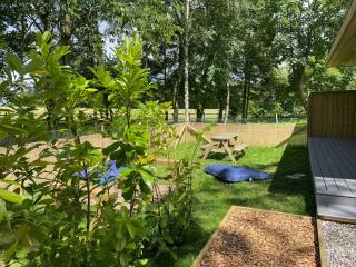 Luxury Chestnut Lodge with Hot Tub and Games Room - Toppesfield - 7