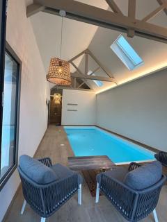 Superbe villa 2 l'île piscine intérieure chauffée 29C - Combrit - 0