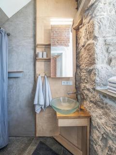 Appartement mit SAUNA- cool und stylish für 1-2 Personen - Badeteich - Nähe Sächsische Schweiz, Dresden - Großharthau - 4