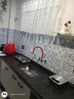 Apto com ar, 01 quarto e tv a cabo - Praia Grande - 5
