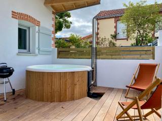 Gîte cosy à 300m de la plage, bain nordique, poêle à bois, borne électrique, proche centre de Pornic - FR-1-306-1278 - Pornic - 9