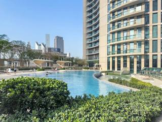 Iconic Burj View 1BR in Burj Vista Tower Near Shops & Metro - Dubai - 9