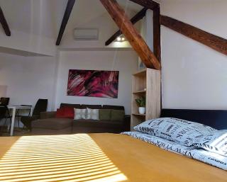 Spacious Historic Attic Loft in City Center 62 m - 4