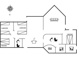 Holiday Home Carlina - 800m from the sea by Interhome - Hirtshals - 9