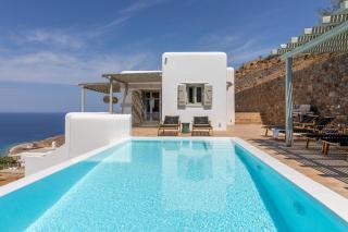 Modern Mykonos Villa Private Pool Stunning View - Fanari - 9