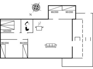 Holiday Home Gudrund - 800m to the inlet by Interhome - Hemmet - 9