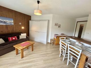 Studio avec Piscine Chauffée, Tennis & Balcon - 4 Couchages à Megève - FR-1-597-14 - Megève - 9