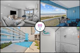 Sunrise Views- Pool - 4 Bds- 3 BR Oceanfront Charm - Myrtle Beach - 0