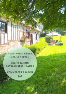 Le Manoir de la Lanterne et son cottage - 2 à 9 pers - Neuville-sur-Touques - 0
