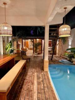 Casa de charme com 5 suites e piscina , a 5 minutos a pe da praia e do centro de Jericoacoara - Jericoacoara - 0