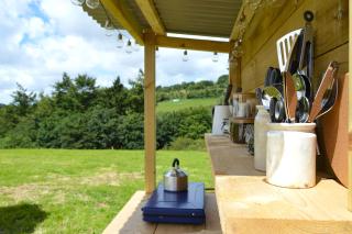 Tylda Tents at Tregonetha Lake - 5m Luxury Bell Tent "Moorhen" - 8