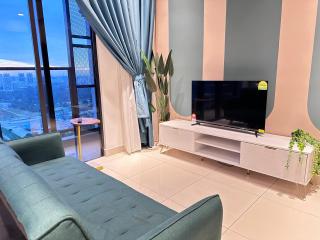 Luxury 1BR service apartment with Balcony Trion A4003 KL - 8