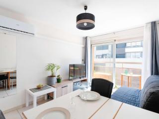 Studio cabine climatisé près de la plage avec parking à Narbonne - FR-1-409-274 - Narbonne - 0