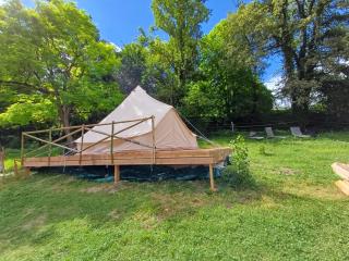 Glamping zelt auf Reiterhof - Montaigu-de-Quercy - 5