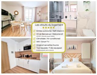 COSY - Climatisé - 2 pas du port - Place aux Herbes - 9