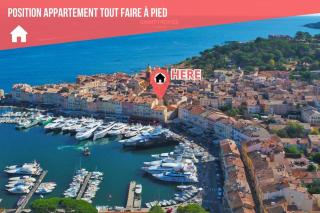 CHIC - Climatisé - 2 pas du port - Place aux Herbes - Saint-Tropez - 8