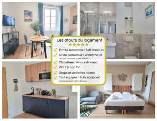 CHIC - Climatisé - 2 pas du port - Place aux Herbes - 9