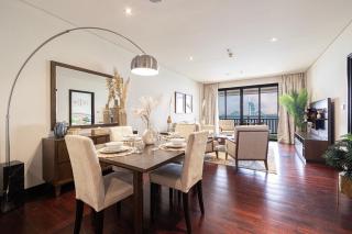 Beachfront Residences with Full Sea and Burj AlArab Views in Luxury Resort - 9