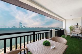 Beachfront Residences with Full Sea and Burj AlArab Views in Luxury Resort - 7