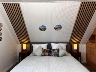 Neues Ferienhaus an der Ostsee mit Sauna,Kamin und Garten - Osdorf - 1