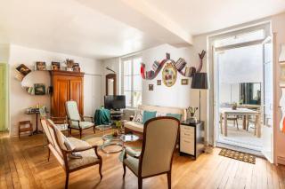 Vintage 2BD Apartment with Patio in Montmartre - Paris - 3