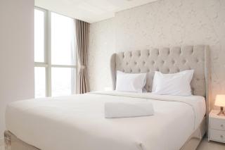 Modern Look 1BR with Golf Island and Sea View Gold Coast Apartment By Travelio - Jakarta - 0