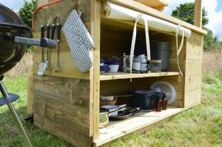 Tylda Tents at Tregonetha Lake - Extra Large 6m Luxury Bell Tent "Mallard" - Saint Columb Major - 8