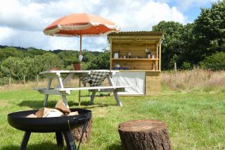 Tylda Tents at Tregonetha Lake - Extra Large 6m Luxury Bell Tent "Mallard" - Saint Columb Major - 1