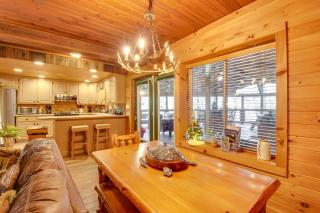 Hot Tub and Fire Pit Riverfront Helen Cabin - 5