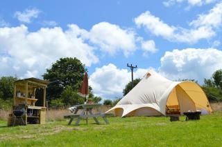 Tylda Tents at Heydaze Campsite - 5m Luxury Bell Tent "Beaver" - Lostwithiel - 9