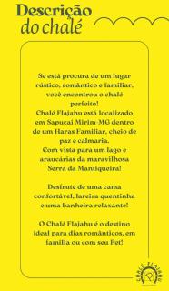 Chalé Flajahu - Oficial - Santa Luísa de Baixo - 7