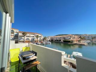 Studio cabine à Sète avec véranda, parking et climatisation - FR-1-338-127 - Sète - 1