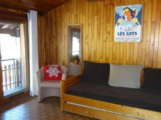 Appartement 2 pièces lumineux 4 pers, cœur des Gets, WiFi, draps et serviettes inclus, proche commodités - FR-1-802-16 - 8
