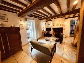 Maison 17e siècle avec jardin et terrasse, proche Haras du Pin et plages, max 5 pers, tout inclus. - FR-1-497-217 - Goulet - 5