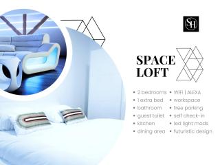 SECRET HIDEAWAYS Space Loft Wohndesign auf 2 Etagen l 450m bis Uni - 9