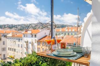 Center - Balcony Quiet - Air Conditioner - Kitchen - Wifi - Tram - Nizza - 6