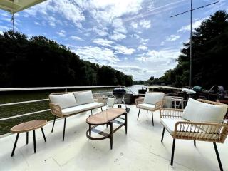 On boat luxury - 6 pers - view - Le Port-Marly - 7
