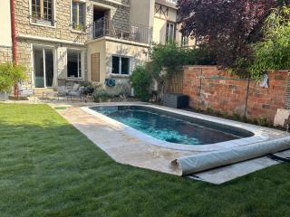 Bonheur en Seine, Piscine, Vue Seine - Poissy - 8