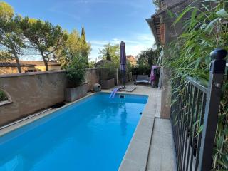 Logement indépendant Au Bonheur cuisine piscine clim proche centre village #dentelles Montmirrail - Beaumes-de-Venise - 0