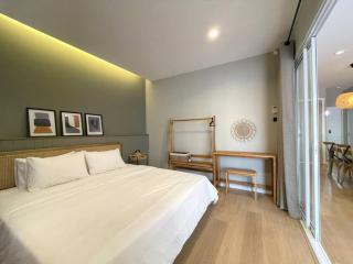 FL4 Entire Apartment,2BR,Balcony,5min to Khaosan - Banguecoque - 5