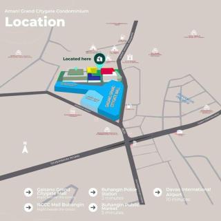 Studio Unit right beside Malls - 3