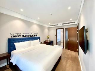 Luxurious apartment facing My Khe beach with 2 large beds FP - Danang - 2