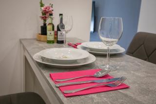 HANNIBAL - Design Apartment Lilie 2, VW Nähe, Parkplatz, Küche, HighSpeed-WLAN, Fitness, Solarium - 5